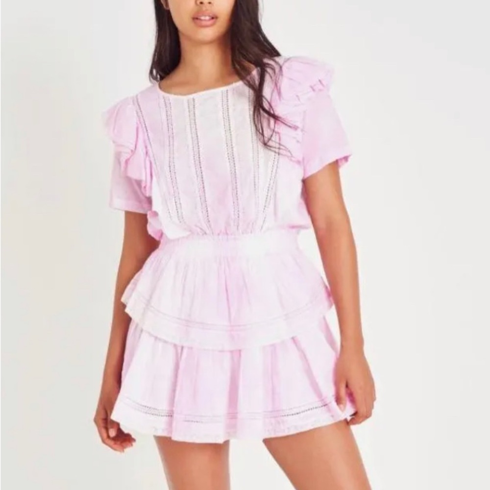 LoveShackFancy Natasha dress in pink!